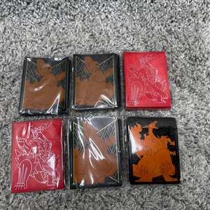 Pokemon Card Sleeves 60Count lot of 6